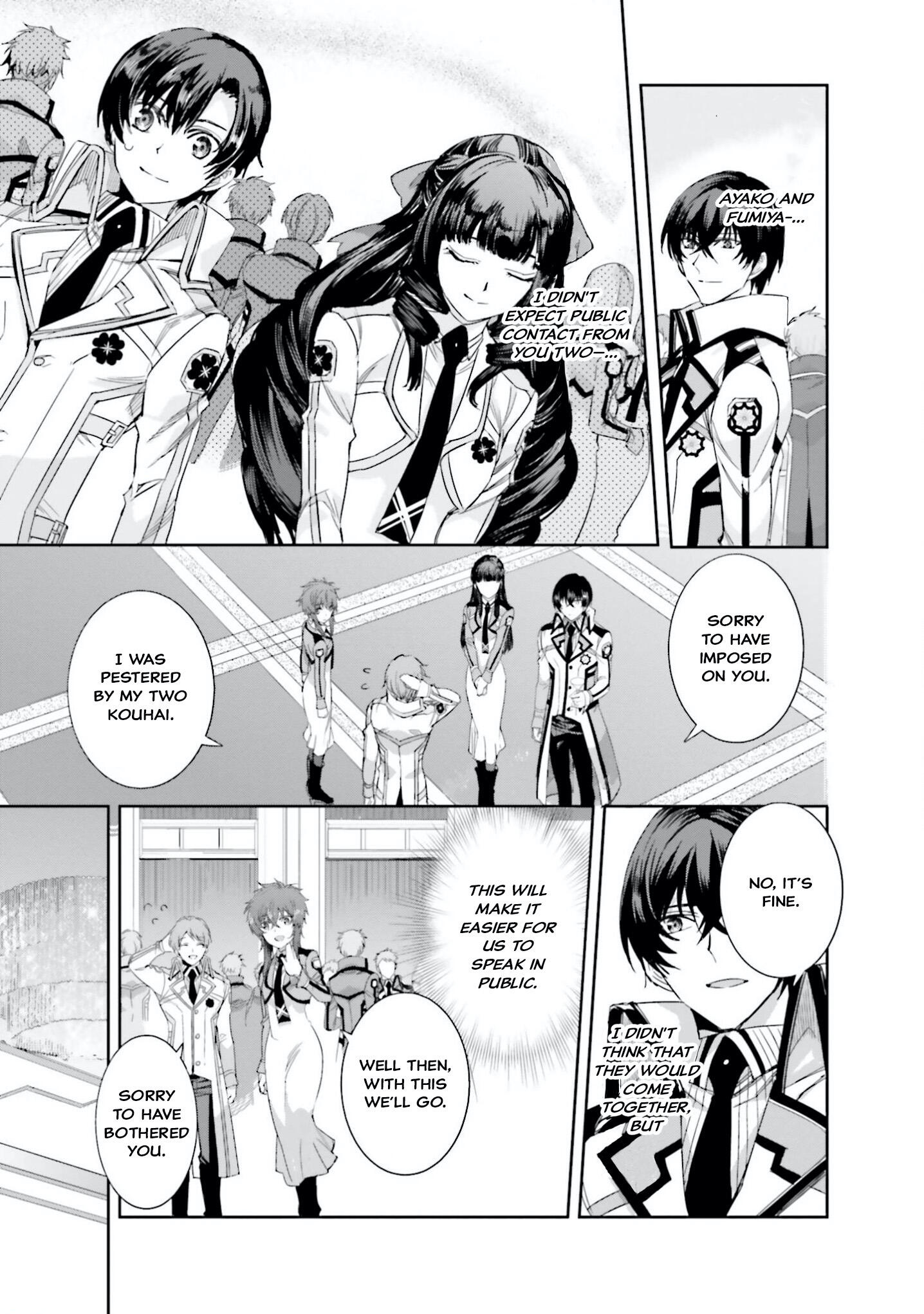 Mahouka Koukou no Rettousei - Steeplechase-hen Chapter 9 11